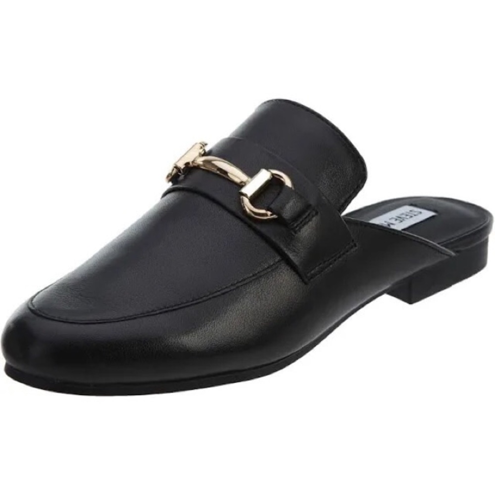 Steve Madden kandi mule black leather size 9.5